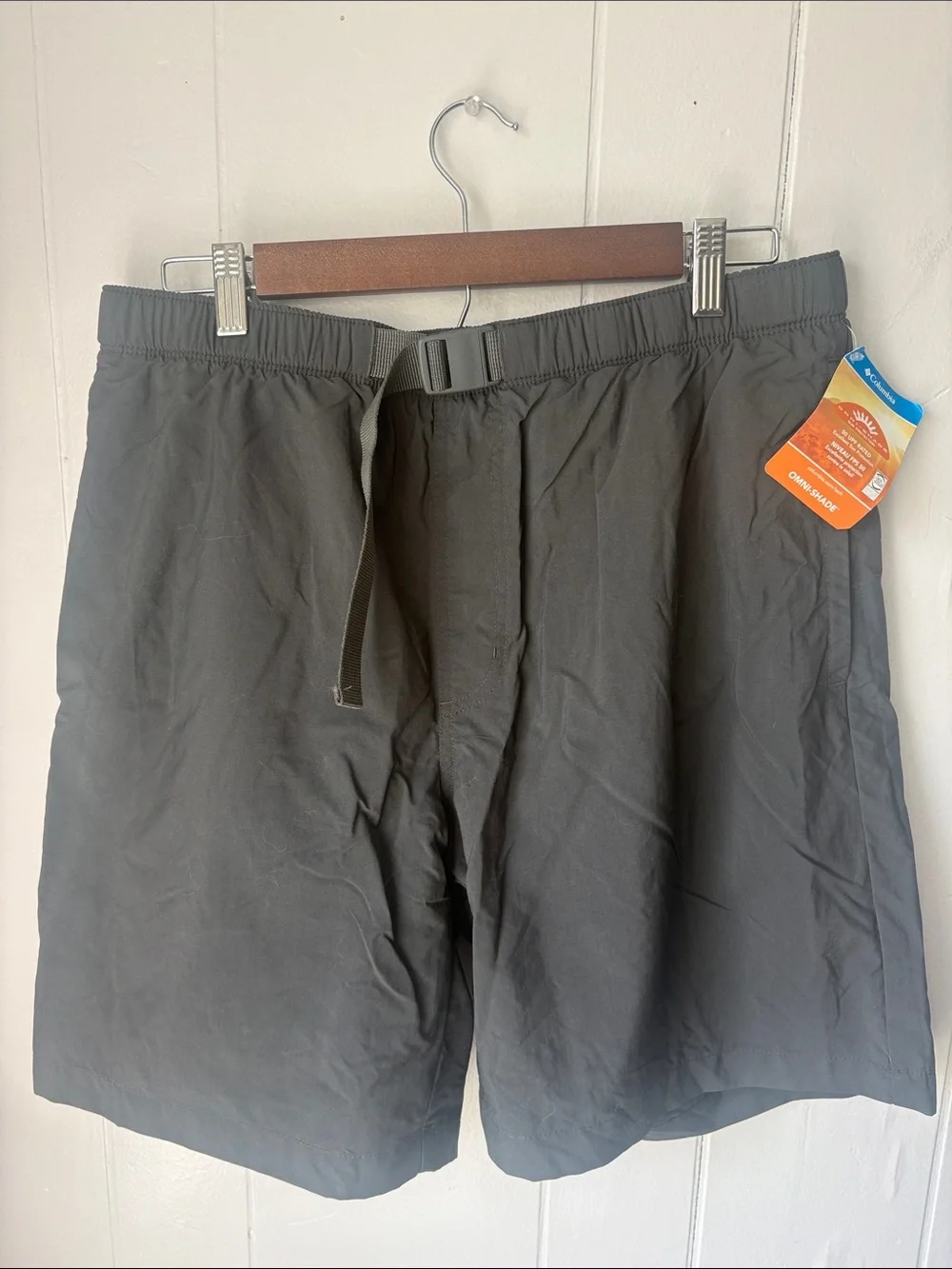 NWT Columbia Men's Black Flatwater Run Short